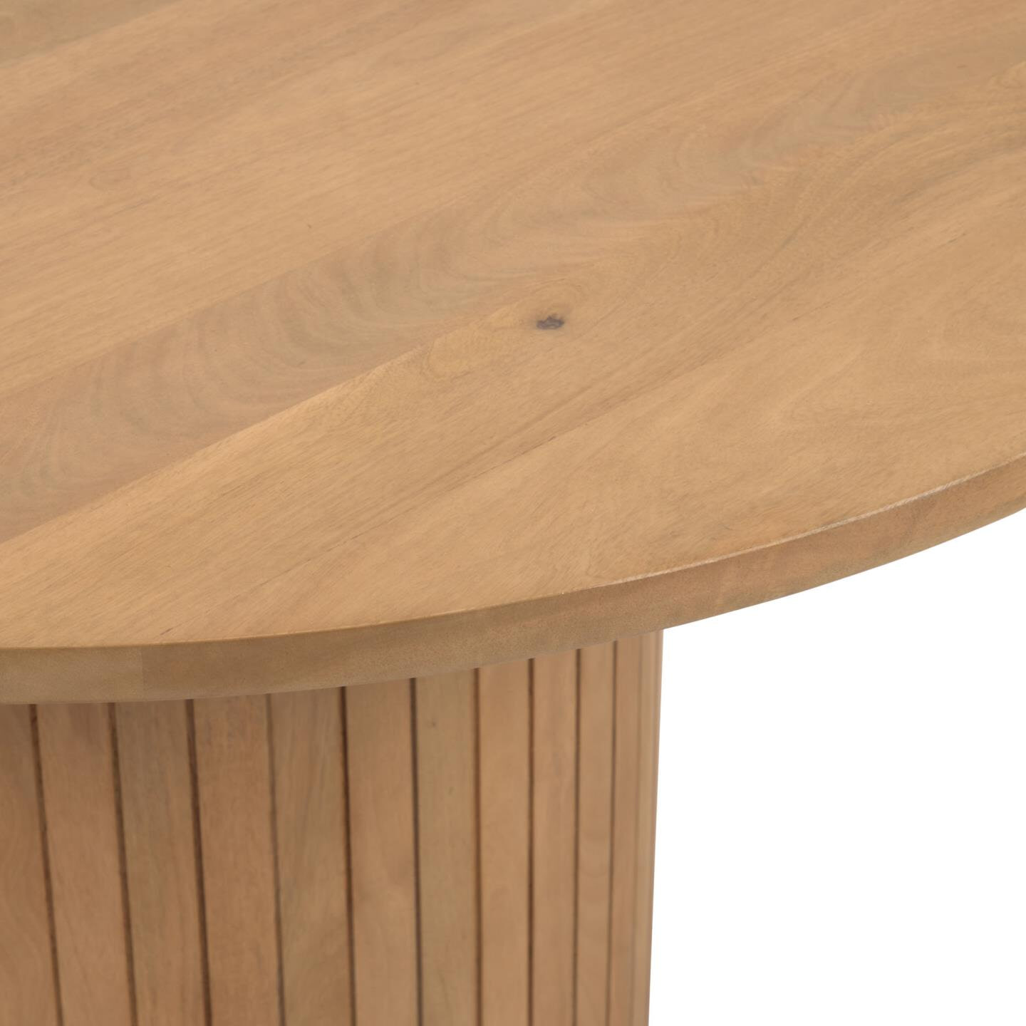 Kave Home Ronde Eettafel 'Licia' Mangohout, 120cm