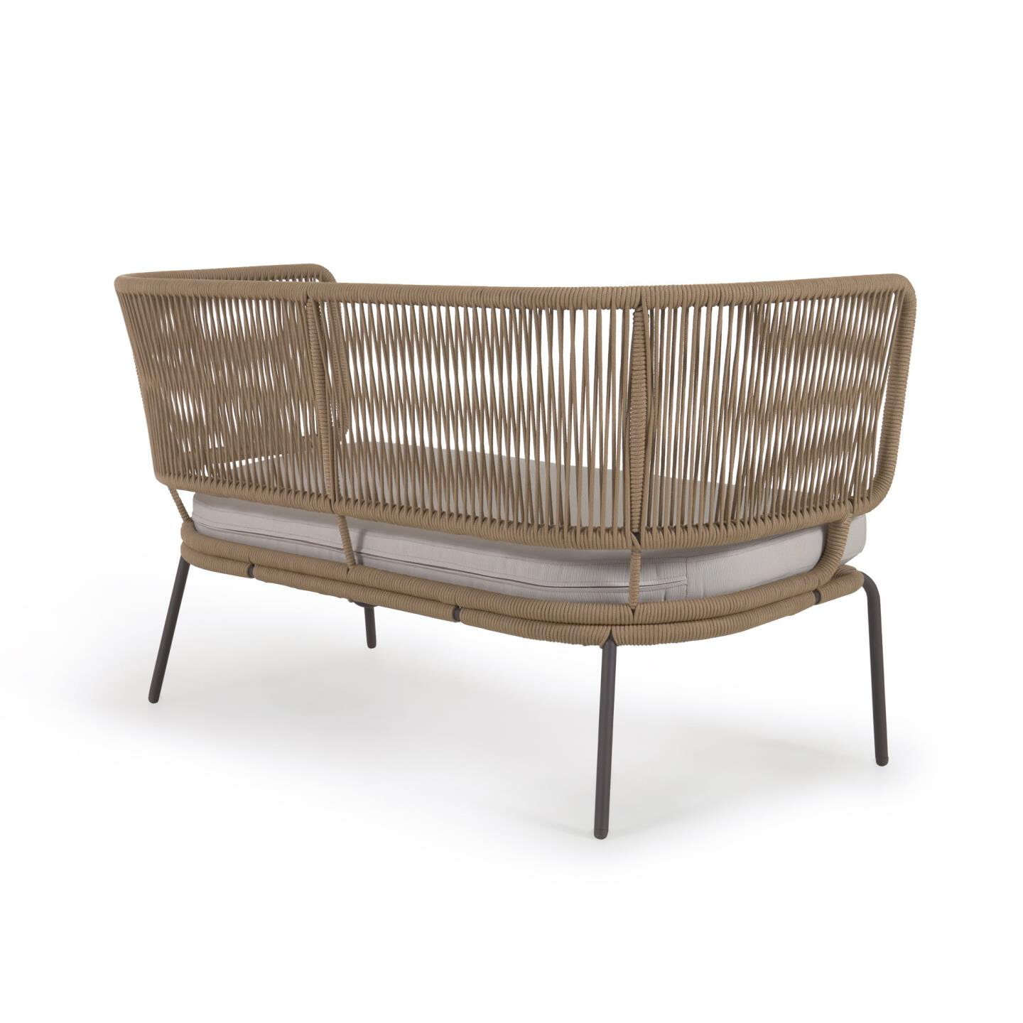 Kave Home 2-zits Tuinbank 'Nadin' 135cm, kleur Beige