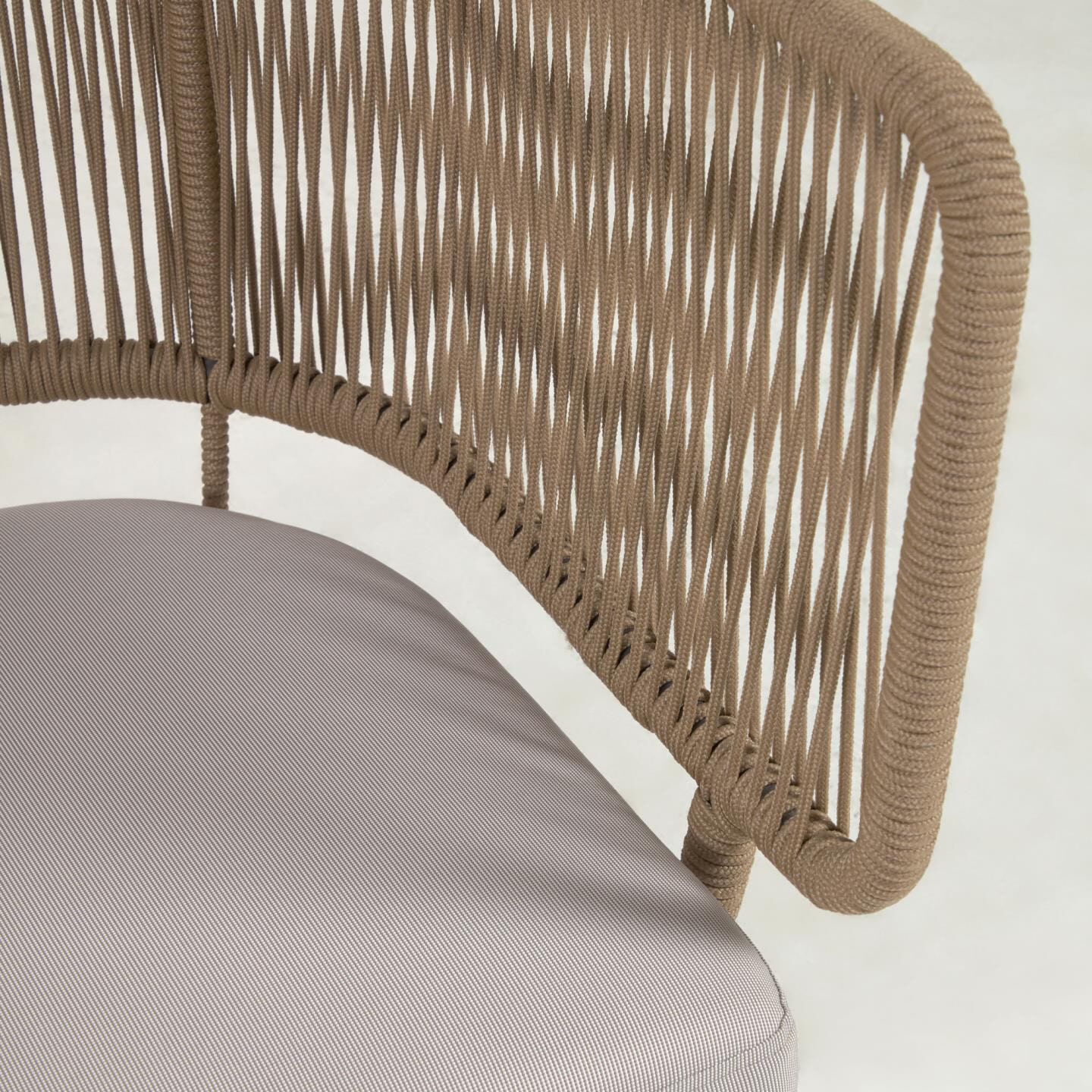 Kave Home 2-zits Tuinbank 'Nadin' 135cm, kleur Beige