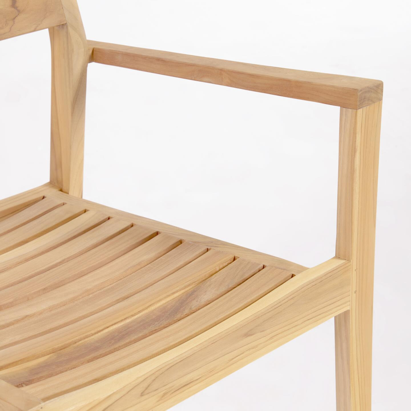 Kave Home Tuinstoel 'Victoire' Teakhout