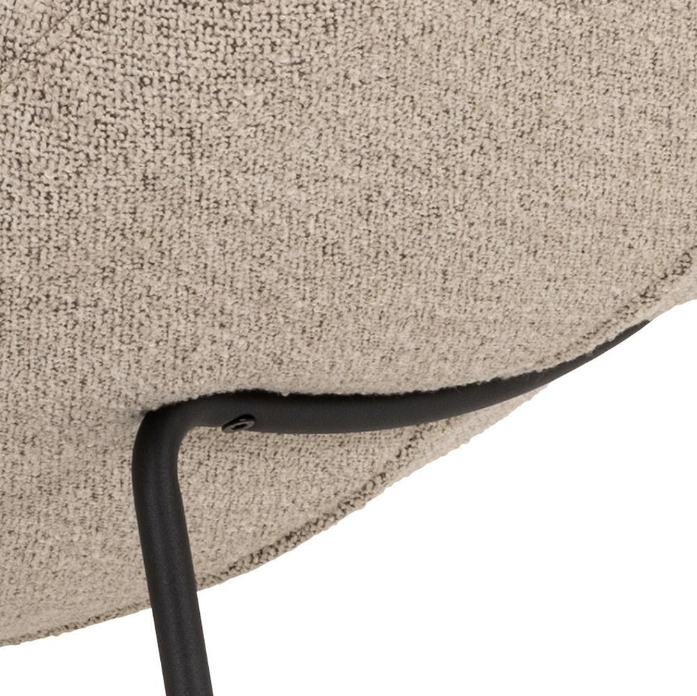 Bendt Lounge Fauteuil 'Tiago' Bouclé, kleur Beige