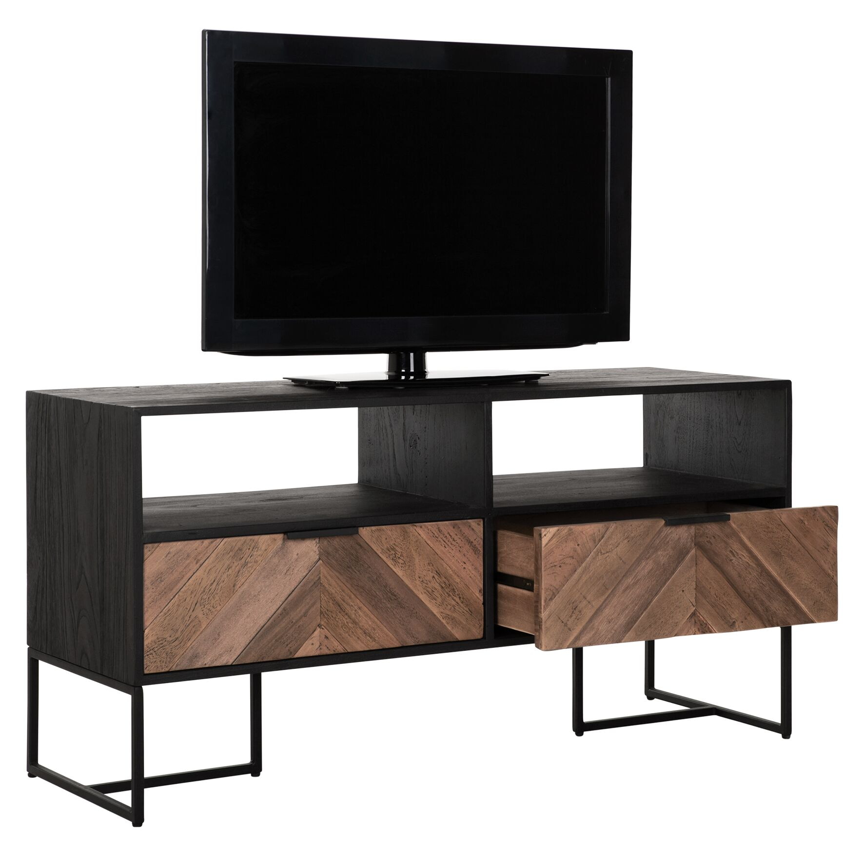 DTP Home TV-meubel 'Criss Cross' Hout en staal, 120cm