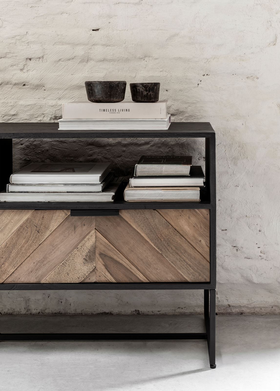 DTP Home TV-meubel 'Criss Cross' Hout en staal, 180cm