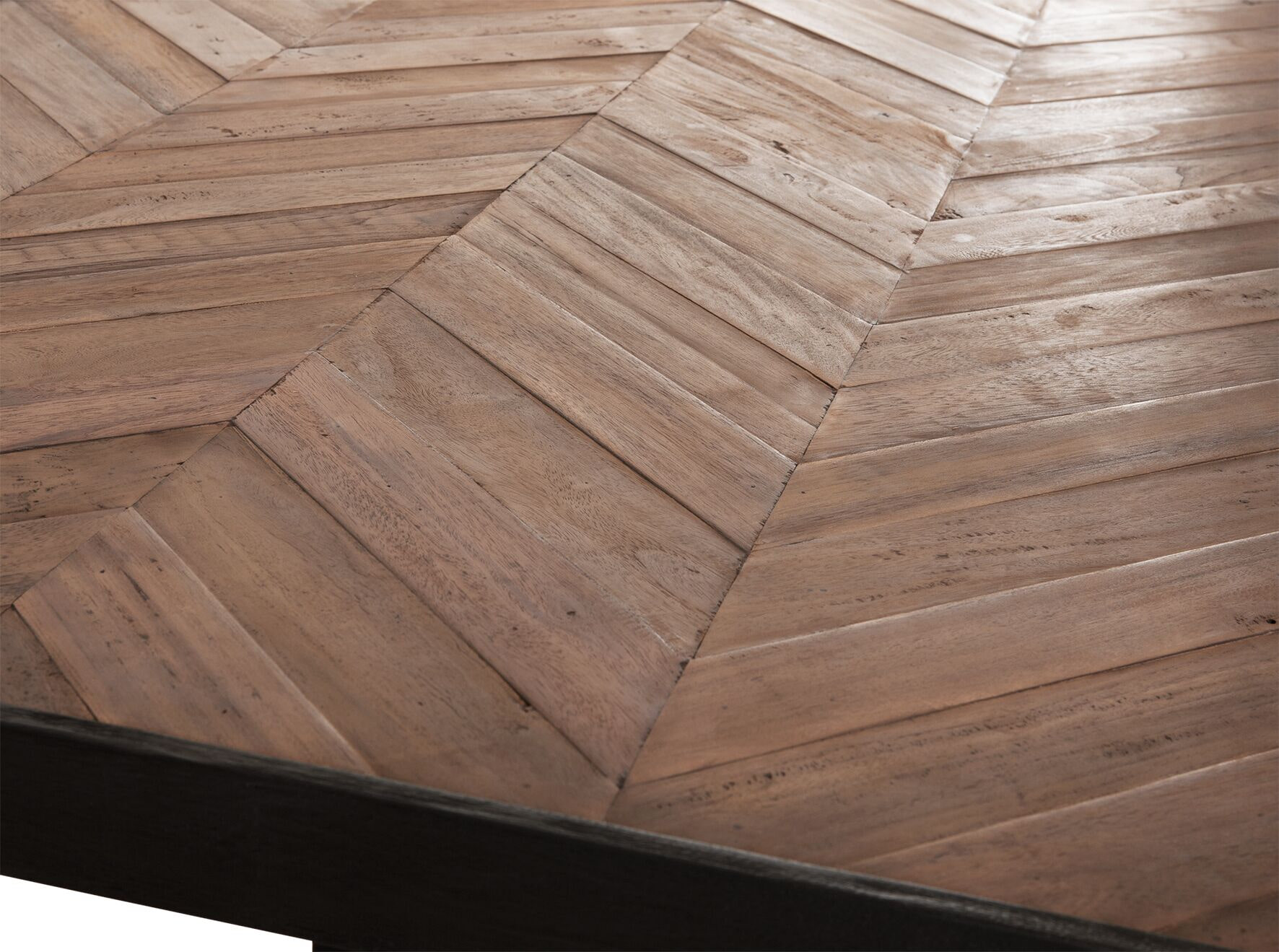 DTP Home Eettafel 'Criss Cross' Hout en staal, 240 x 100cm