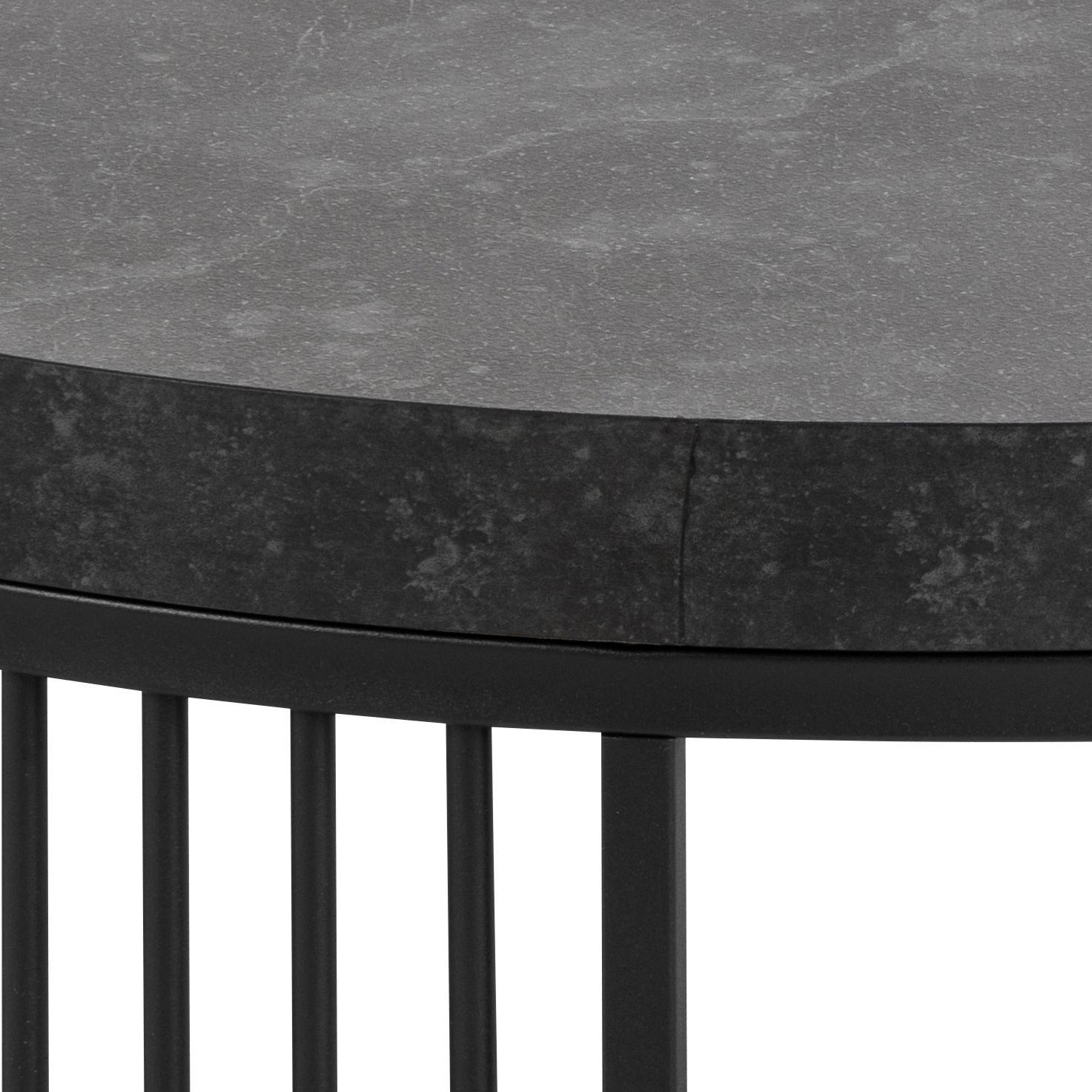 Bendt Ronde Salontafel 'Esme' Marmerlook, 65cm