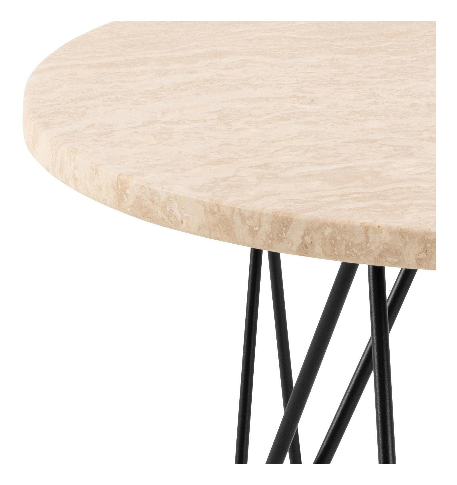 Bendt Ronde Bijzettafel 'Nadia' Marmer, 55cm