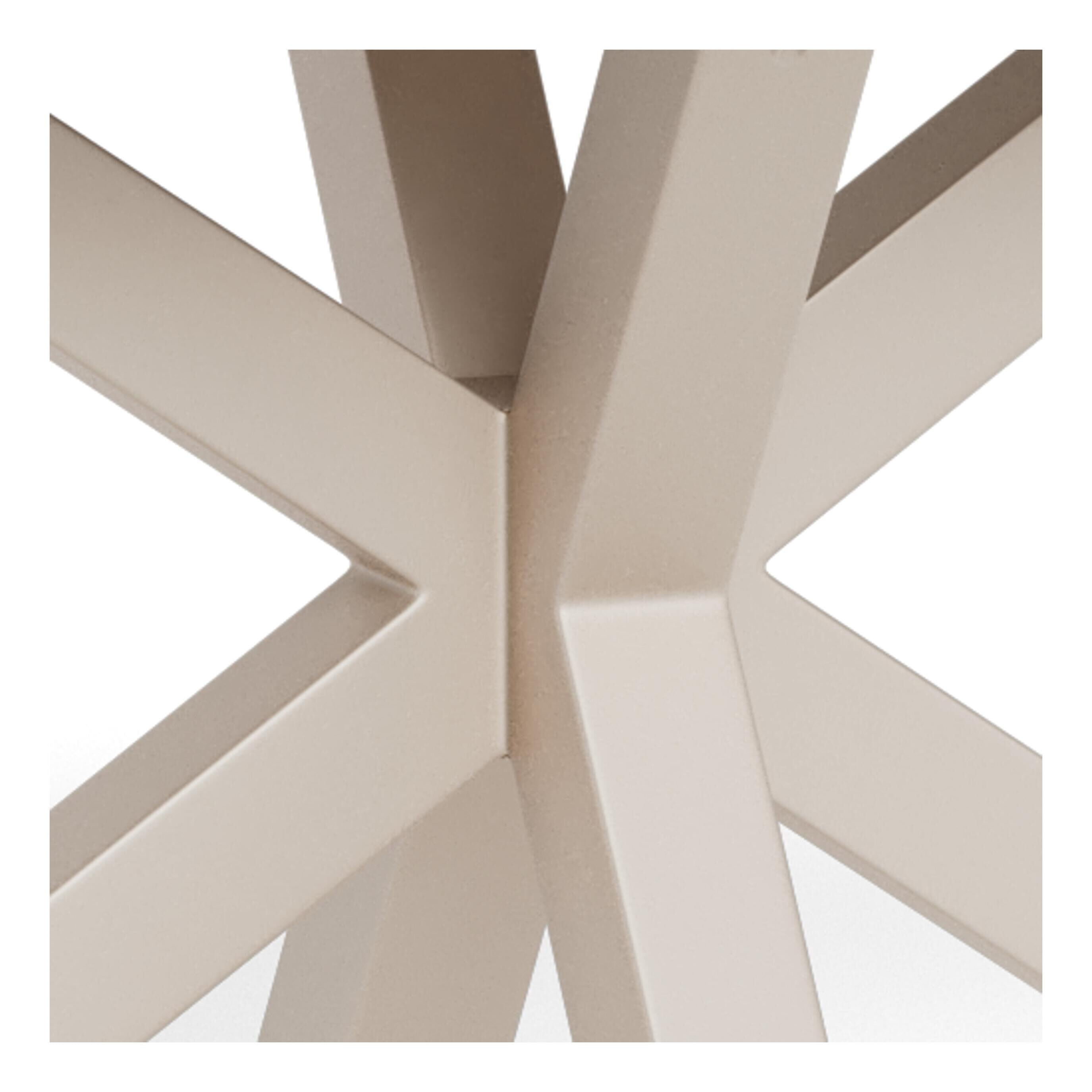 Bendt Uitschuifbare Eettafel 'Line' Keramiek met eikenlook, 168/210 x 90cm