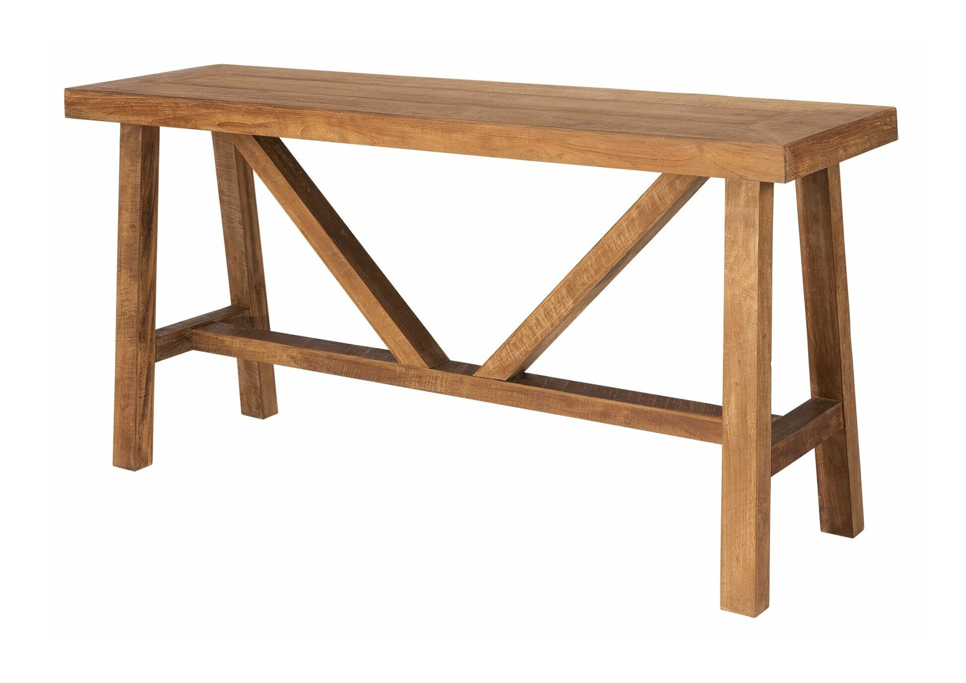 DTP Home Sidetable 'Monastery' Teakhout, 150cm