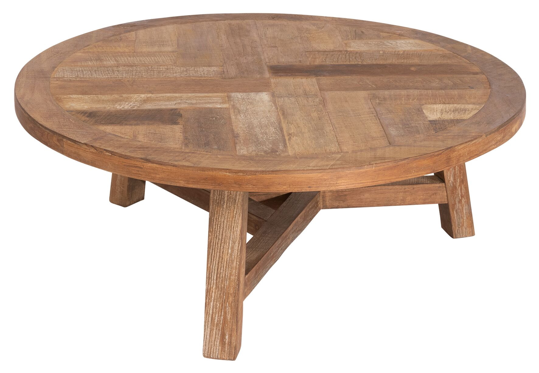 DTP Home Ronde Salontafel 'Monastery' Teakhout, 90cm