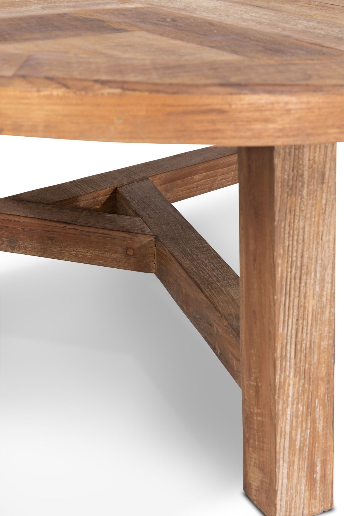 DTP Home Ronde Salontafel 'Monastery' Teakhout, 90cm