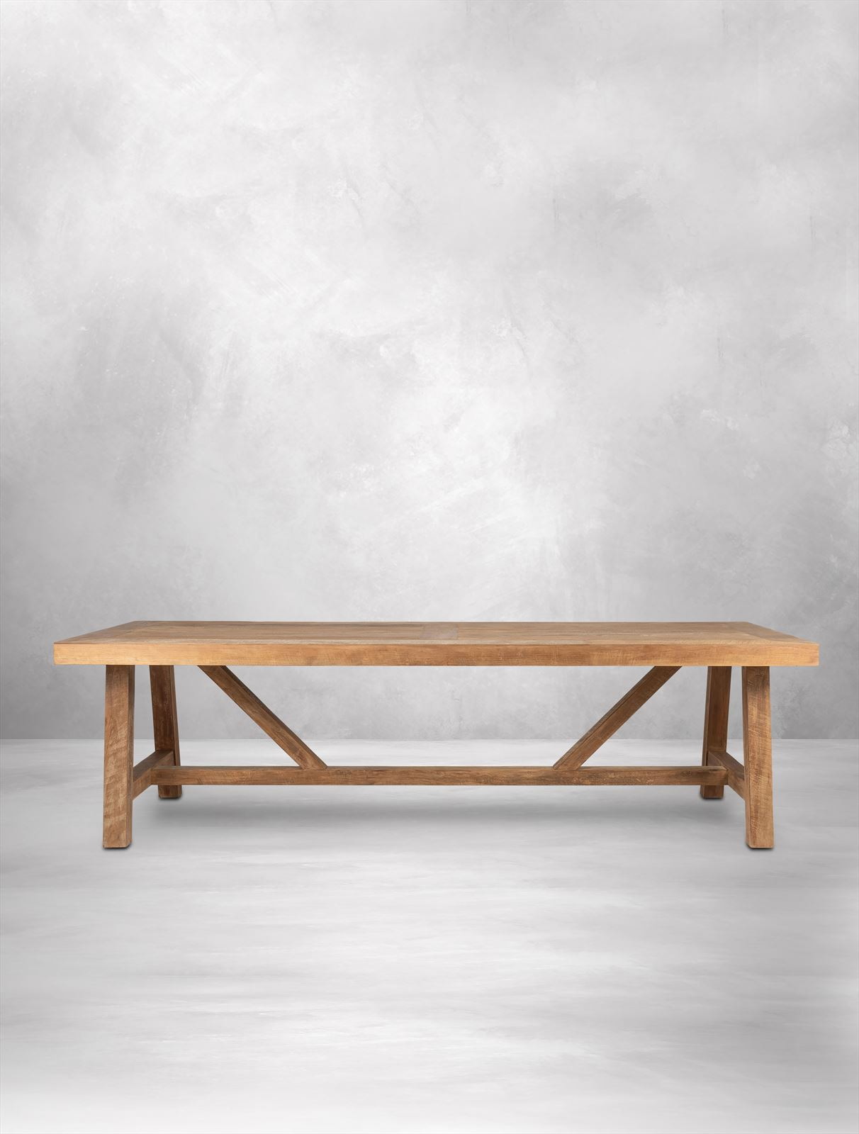 DTP Home Eettafel 'Monastery' Teakhout, 280 x 100cm