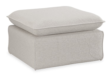 HKliving Hoes voor Hocker Nomad Cosy stof - Beige