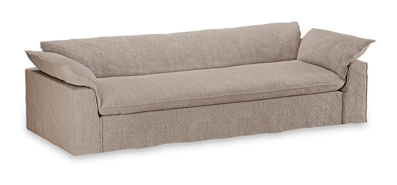 HKliving Hoes voor Bank Nomad 305cm, Sneak-stof - Beige