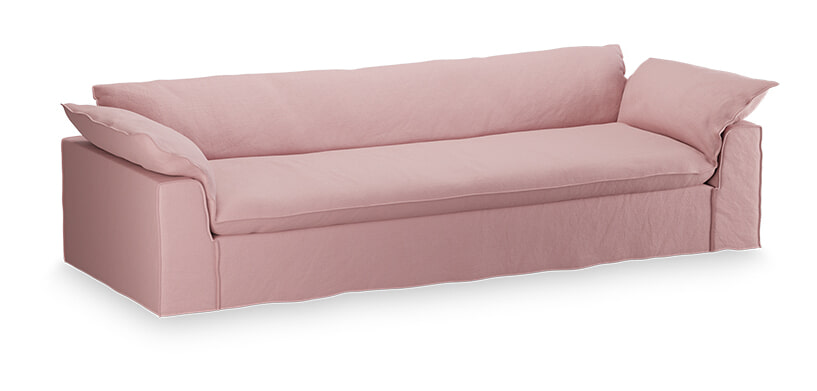 HKliving Hoes voor Bank Nomad 305cm, Wise stof - Blossom