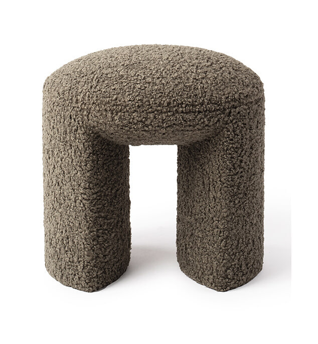 Jesper Home Hocker Nachii Teddy - Rond