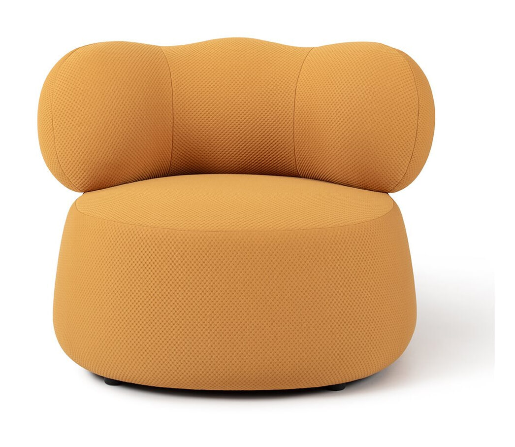 Jesper Home Fauteuil 'Tono' 3D mesh, kleur Funny Yellow