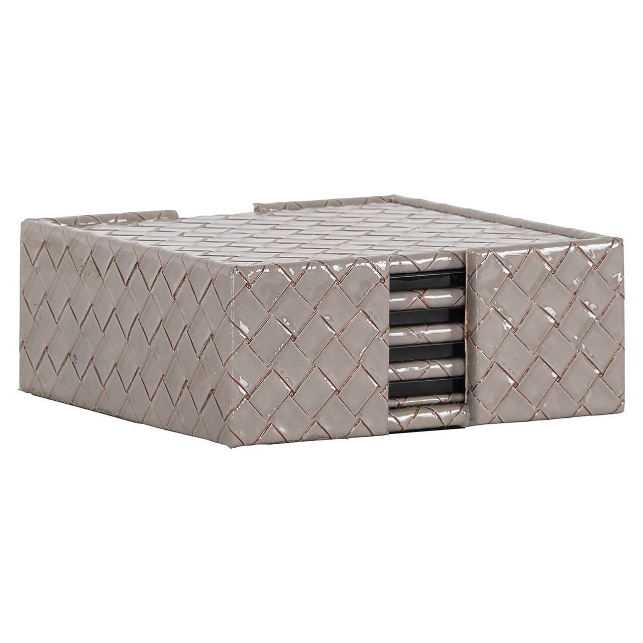 Richmond Onderzetter Vivi Set van 4 stuks - Grijs