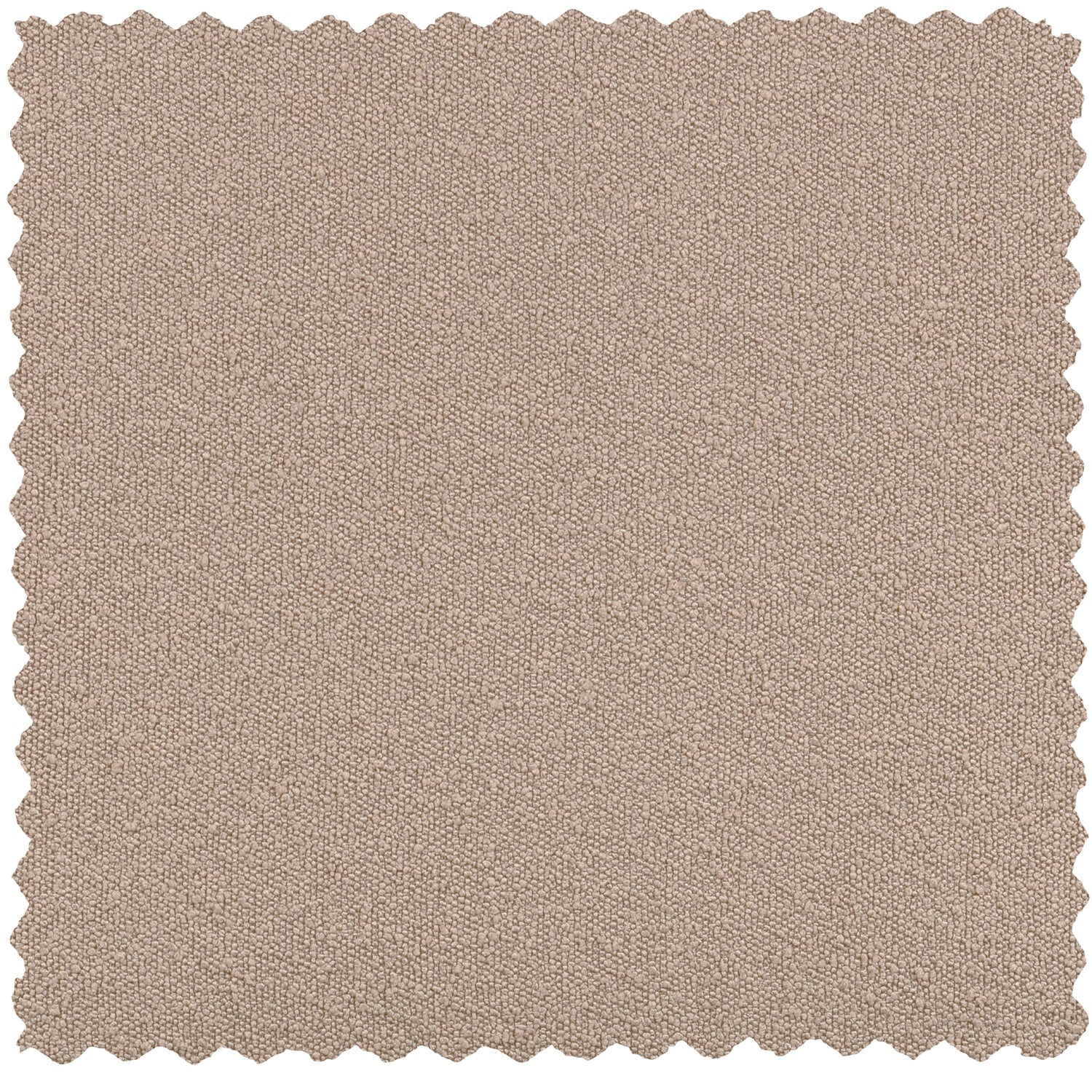 WOOOD Hoekbank 'Statement' Links, Bouclé, kleur Beige