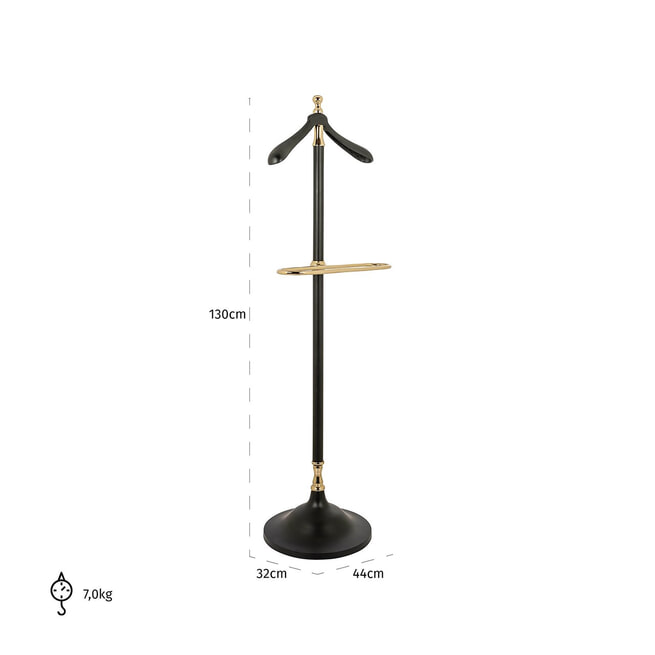 Cascando staande garderobe Standfree - wit Cascando staande garderobe Standfree - wit