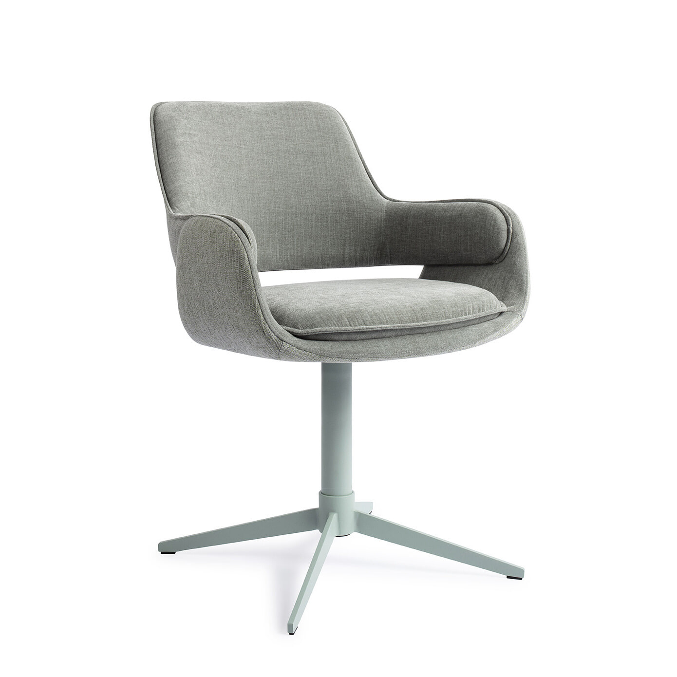 Jesper Home Eetkamerstoel Oketo Draaibaar - Green Midori