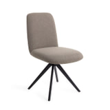 Jesper Home Eetkamerstoel 'Taiwa' Draaibaar, Turn Black, kleur Foggy Fusion