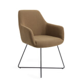 Jesper Home Eetkamerstoel 'Hiroo' Cross Black, kleur Willow