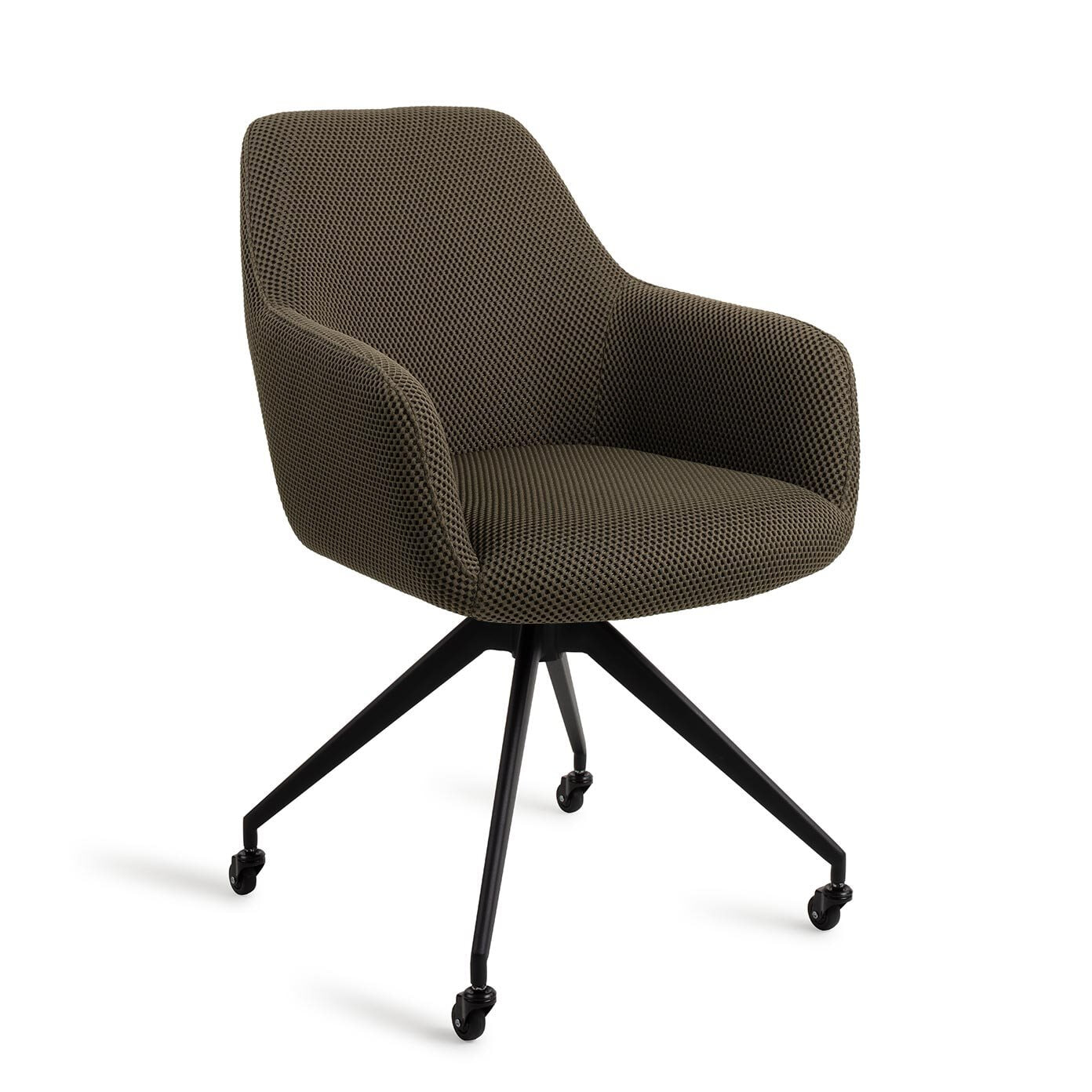 Jesper Home Eetkamerstoel Hiroo Glide Black - Jungle Jewel