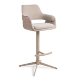 Jesper Home Barkruk 'Oketo' Draaibaar, kleur Driftwood Drive (zithoogte 75cm)