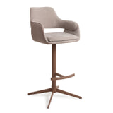 Jesper Home Barkruk 'Oketo' Draaibaar, kleur No Grey Mouse (zithoogte 75cm)