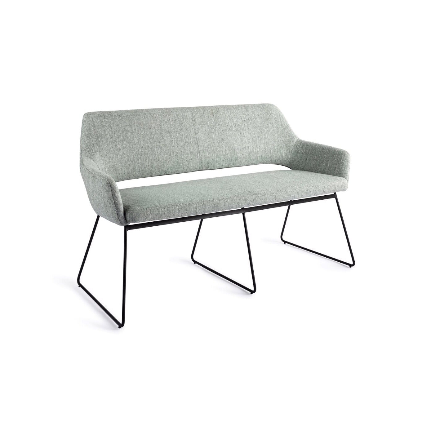 Jesper Home Eetkamerbank 'Yanai' 140cm, kleur Soft Sage
