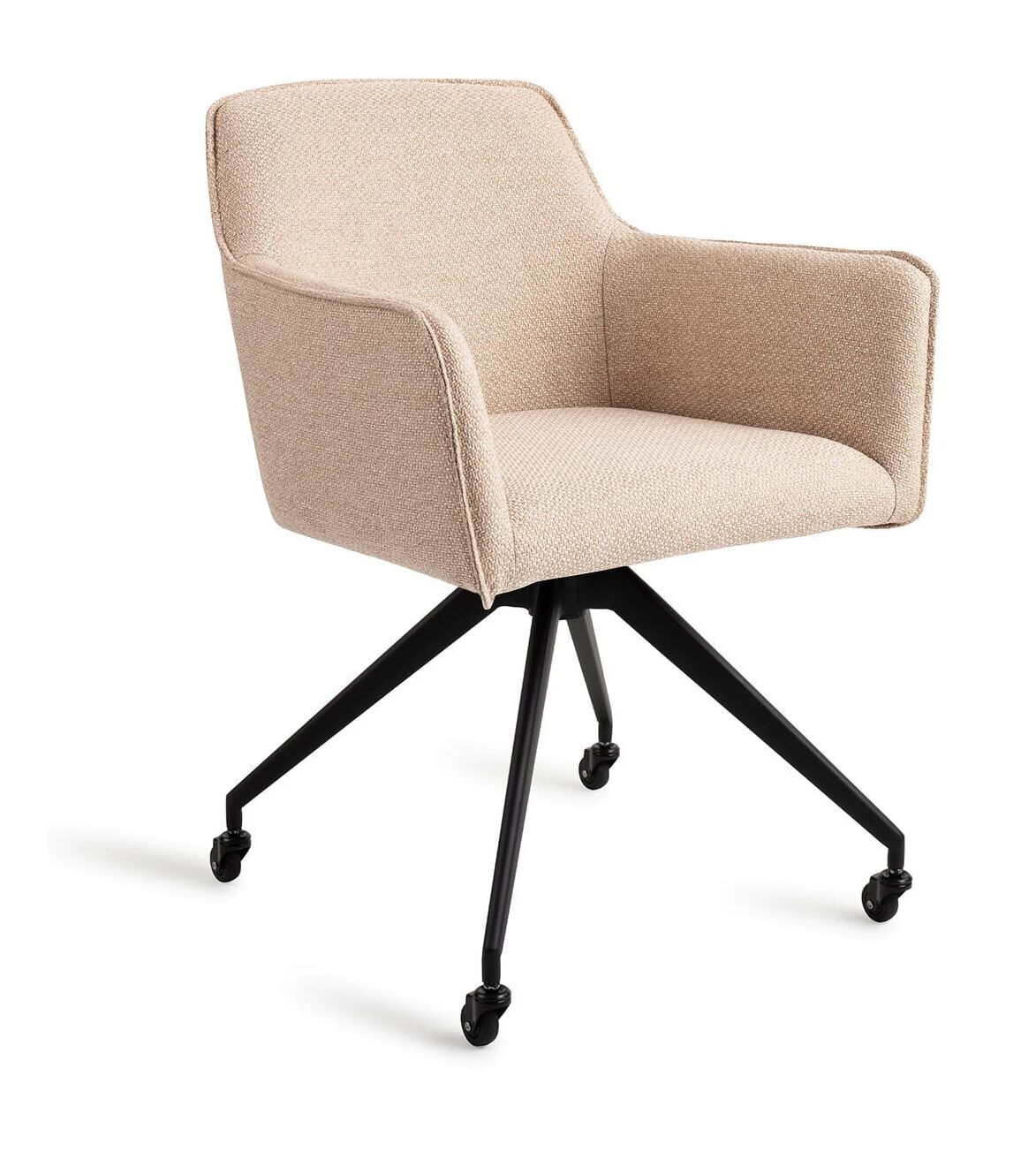 Jesper Home Eetkamerstoel Hofu Glide Black - Wild Walnut