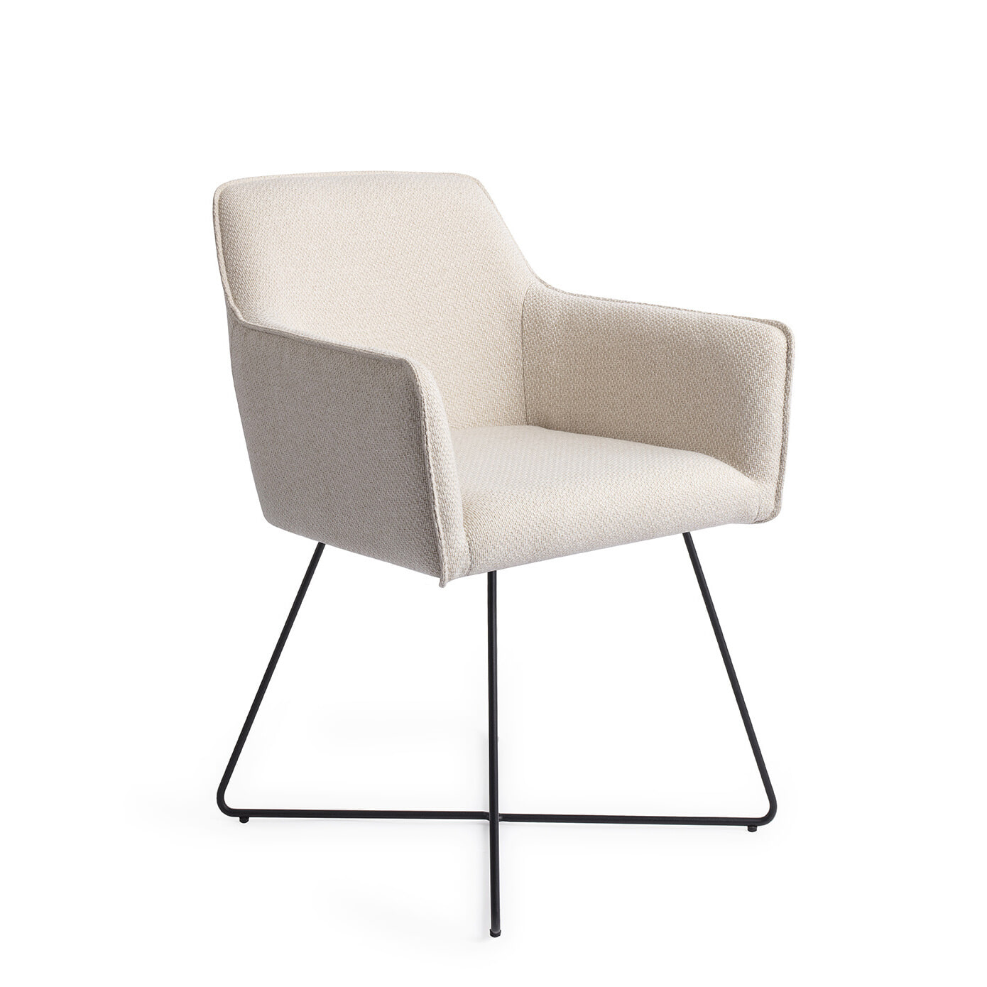 Jesper Home Eetkamerstoel Hofu Cross Black - Enoki