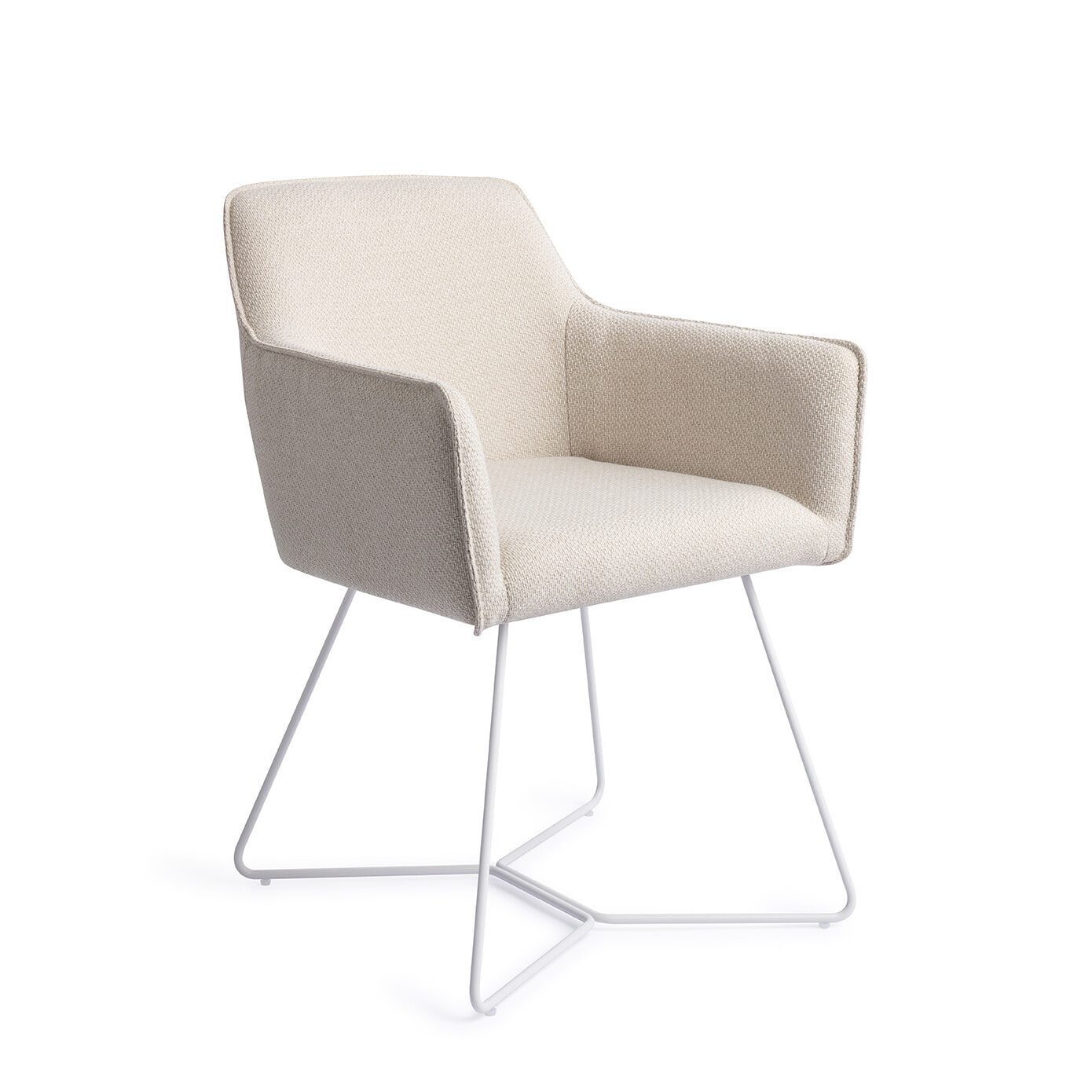 Jesper Home Eetkamerstoel Hofu Beehive White - Enoki