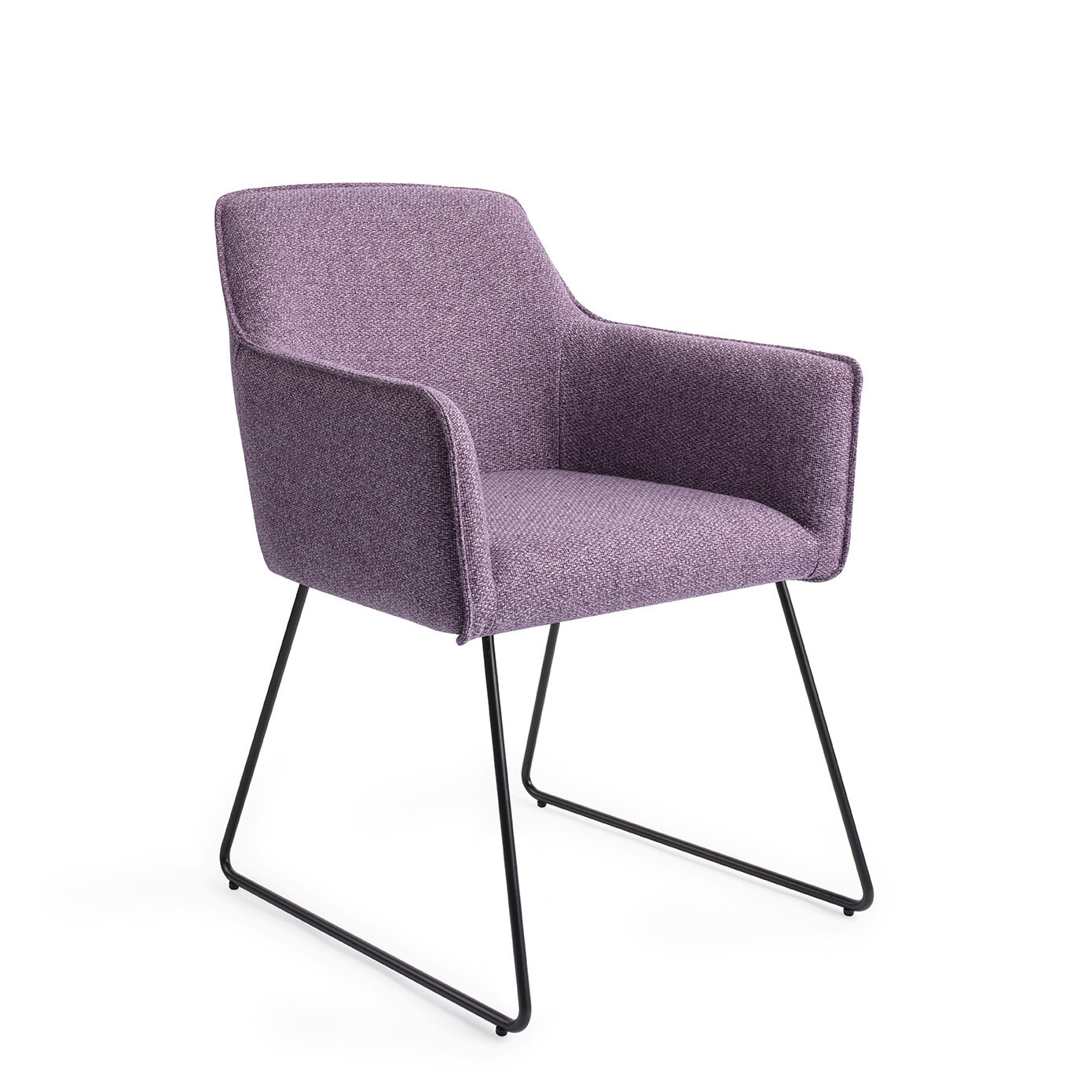 Jesper Home Eetkamerstoel Hofu Slide Black - Violet Daisy