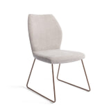 Jesper Home Eetkamerstoel 'Ikata' Slide Rose, kleur Pretty Plaster