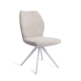 Jesper Home Eetkamerstoel 'Ikata' Turn White, Draaibaar, kleur Pretty Plaster