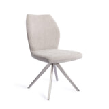 Jesper Home Eetkamerstoel 'Ikata' Turn Steel, Draaibaar, kleur Pretty Plaster