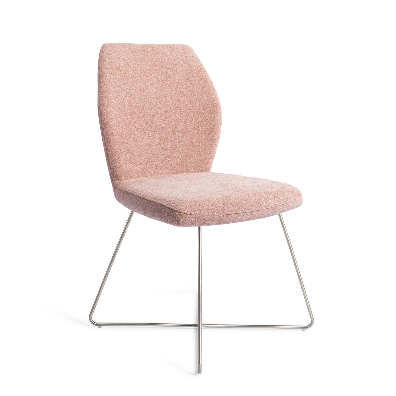 Jesper Home Eetkamerstoel Ikata Cross Steel - Anemone
