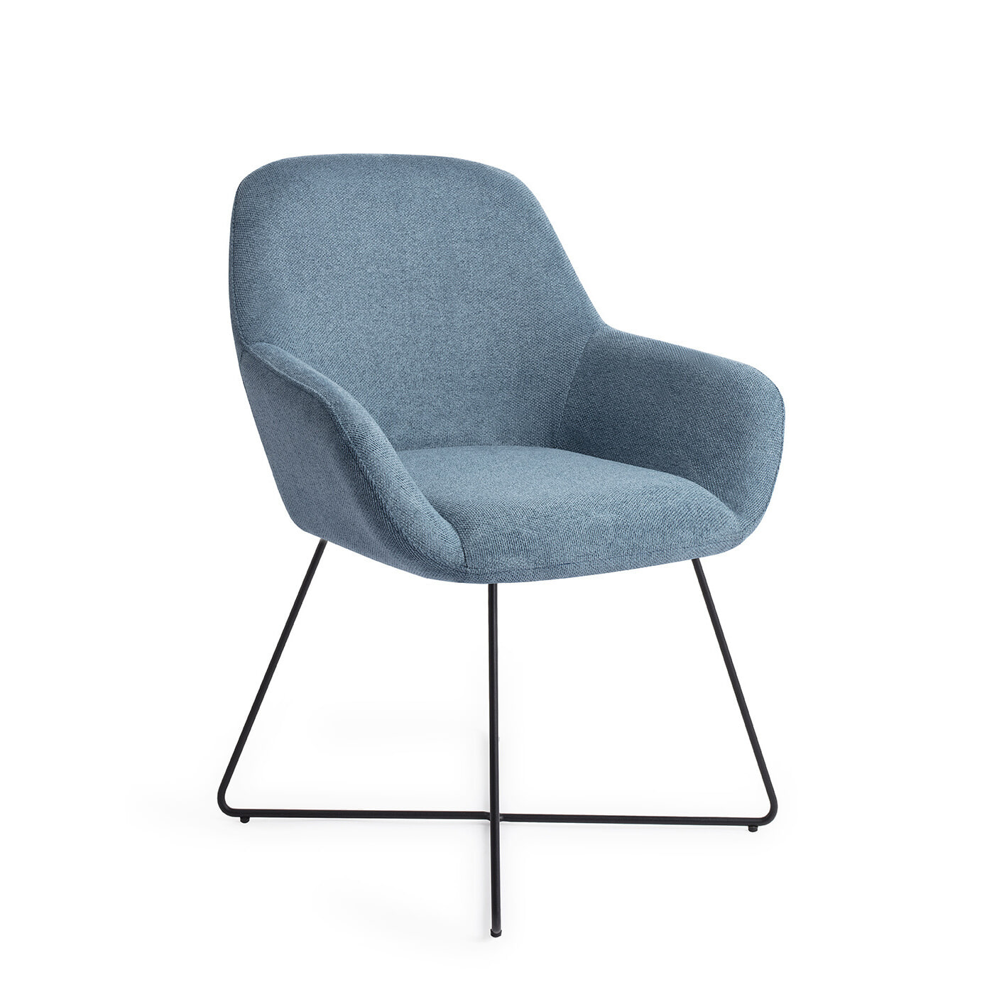 Jesper Home Eetkamerstoel Kushi Cross Black - Ocean Eyes
