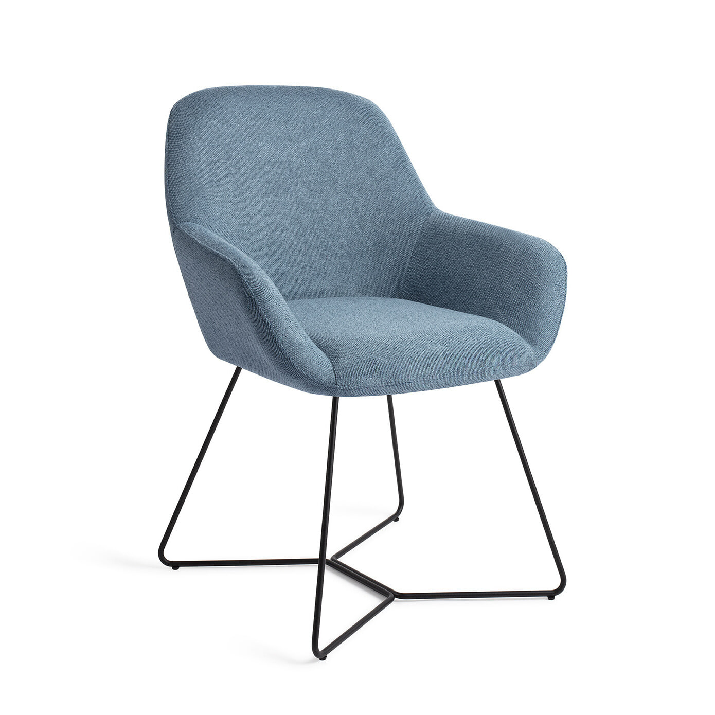 Jesper Home Eetkamerstoel Kushi Beehive Black - Ocean Eyes