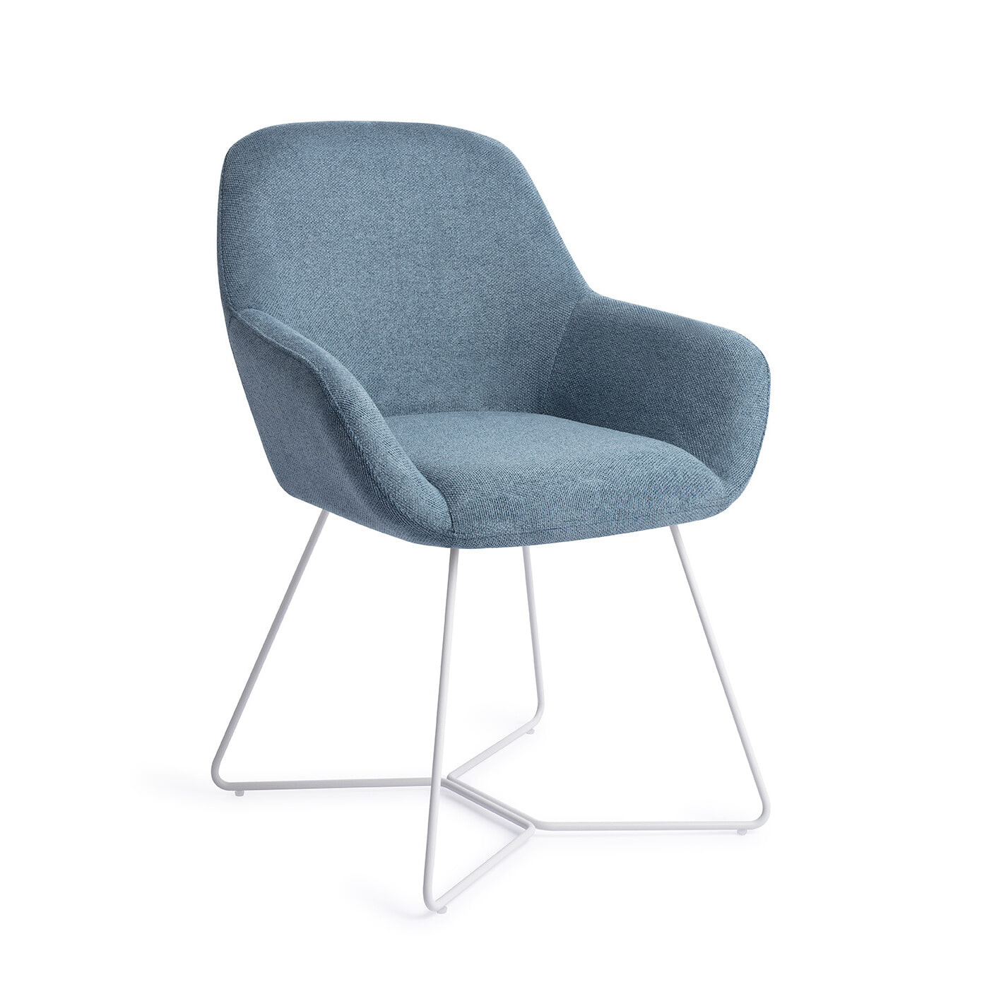 Jesper Home Eetkamerstoel Kushi Beehive White - Ocean Eyes