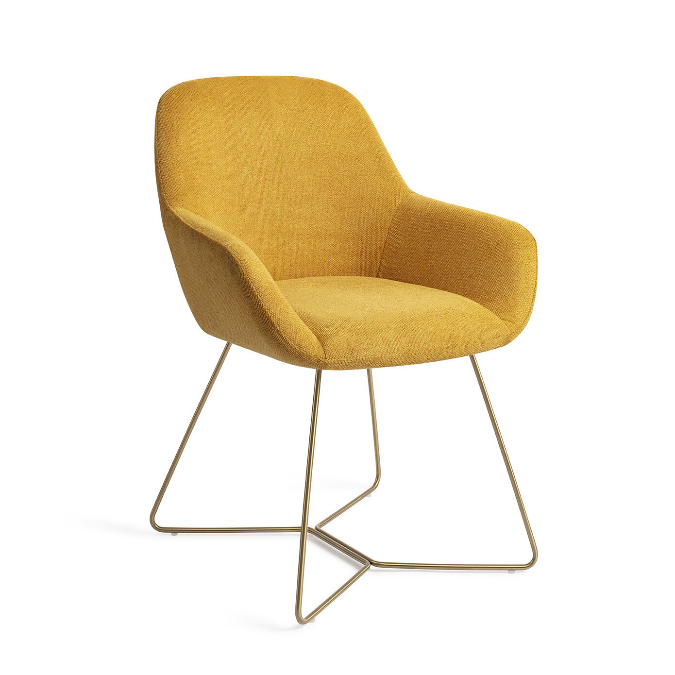 Jesper Home Eetkamerstoel Kushi Beehive Gold - Sweet Corn