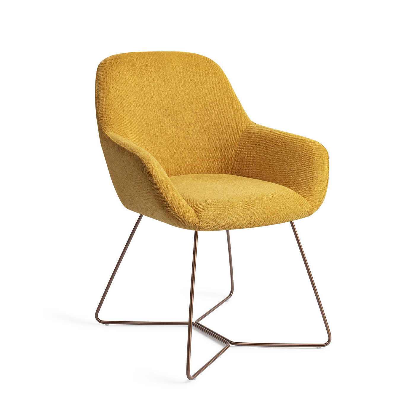 Jesper Home Eetkamerstoel Kushi Beehive Rose - Sweet Corn