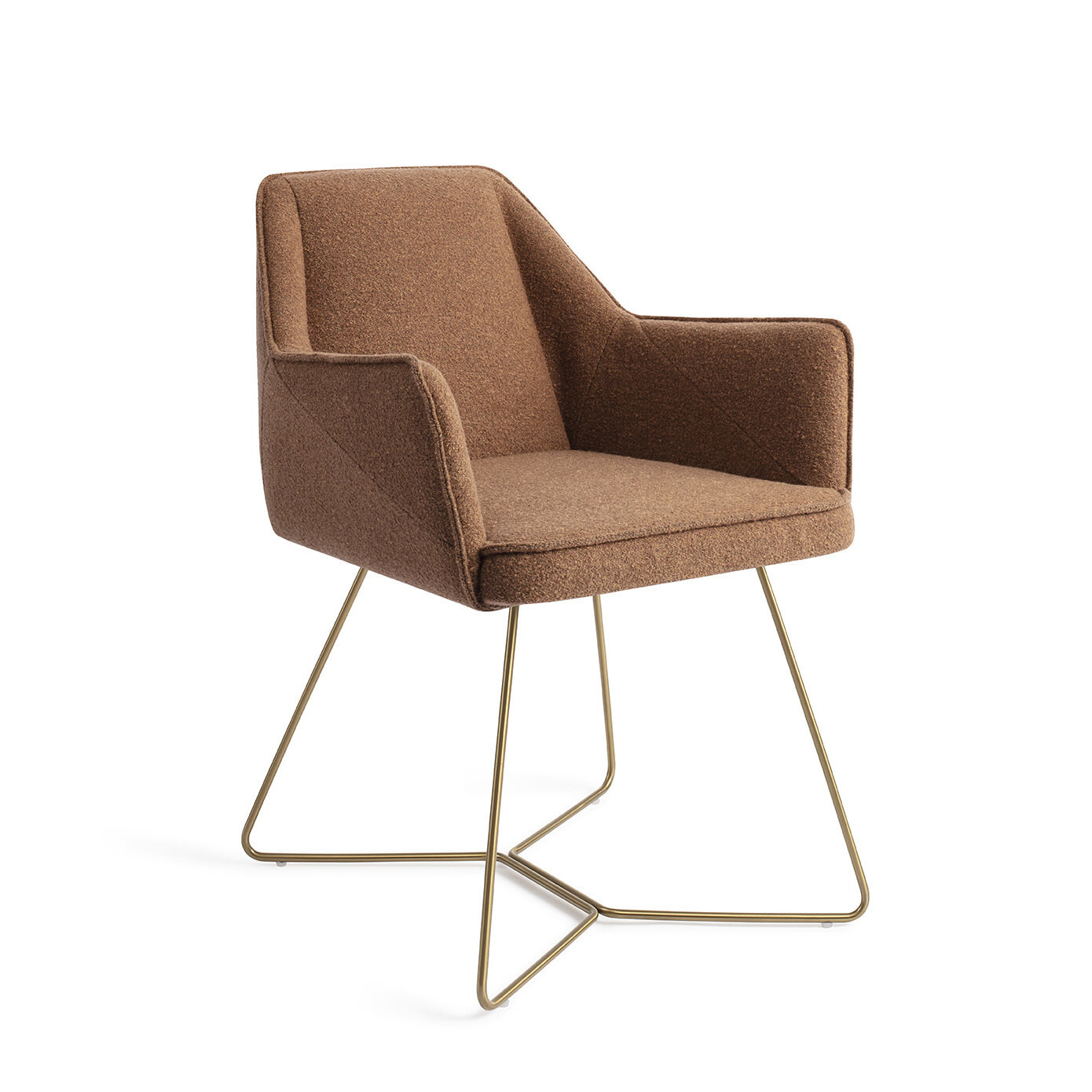 Jesper Home Eetkamerstoel 'Tome' Beehive Gold - Cinnamon Bun