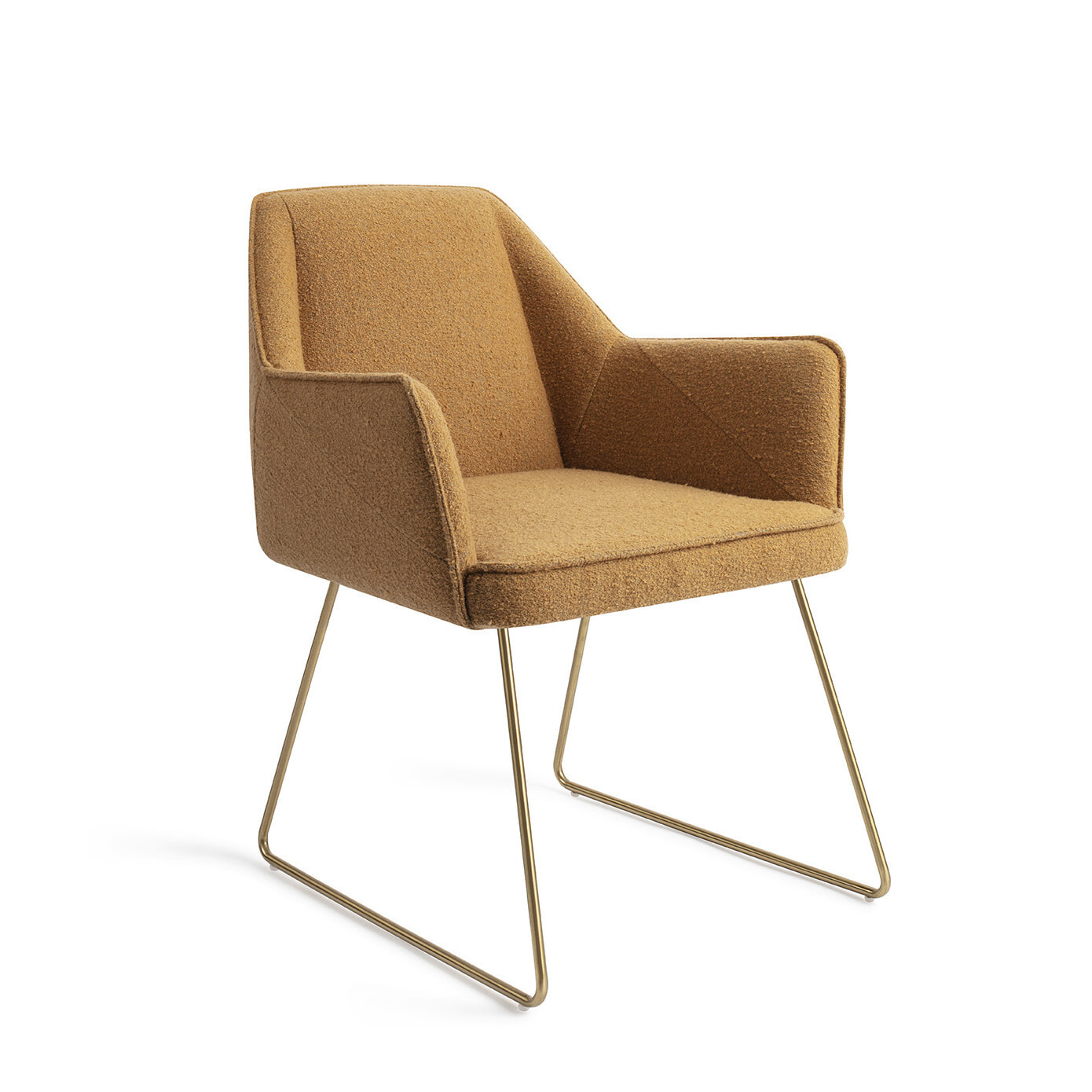 Jesper Home Eetkamerstoel 'Tome' Slide Gold - Masai Giraffe