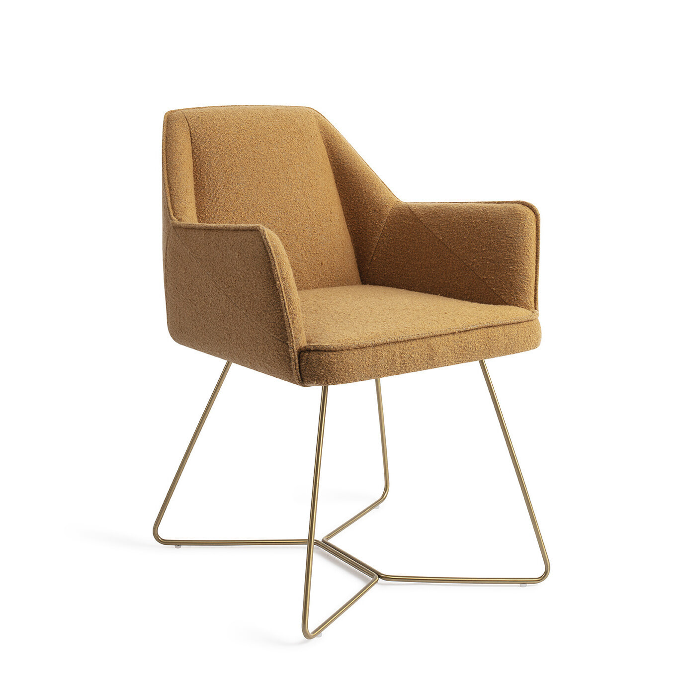 Jesper Home Eetkamerstoel 'Tome' Beehive Gold - Masai Giraffe