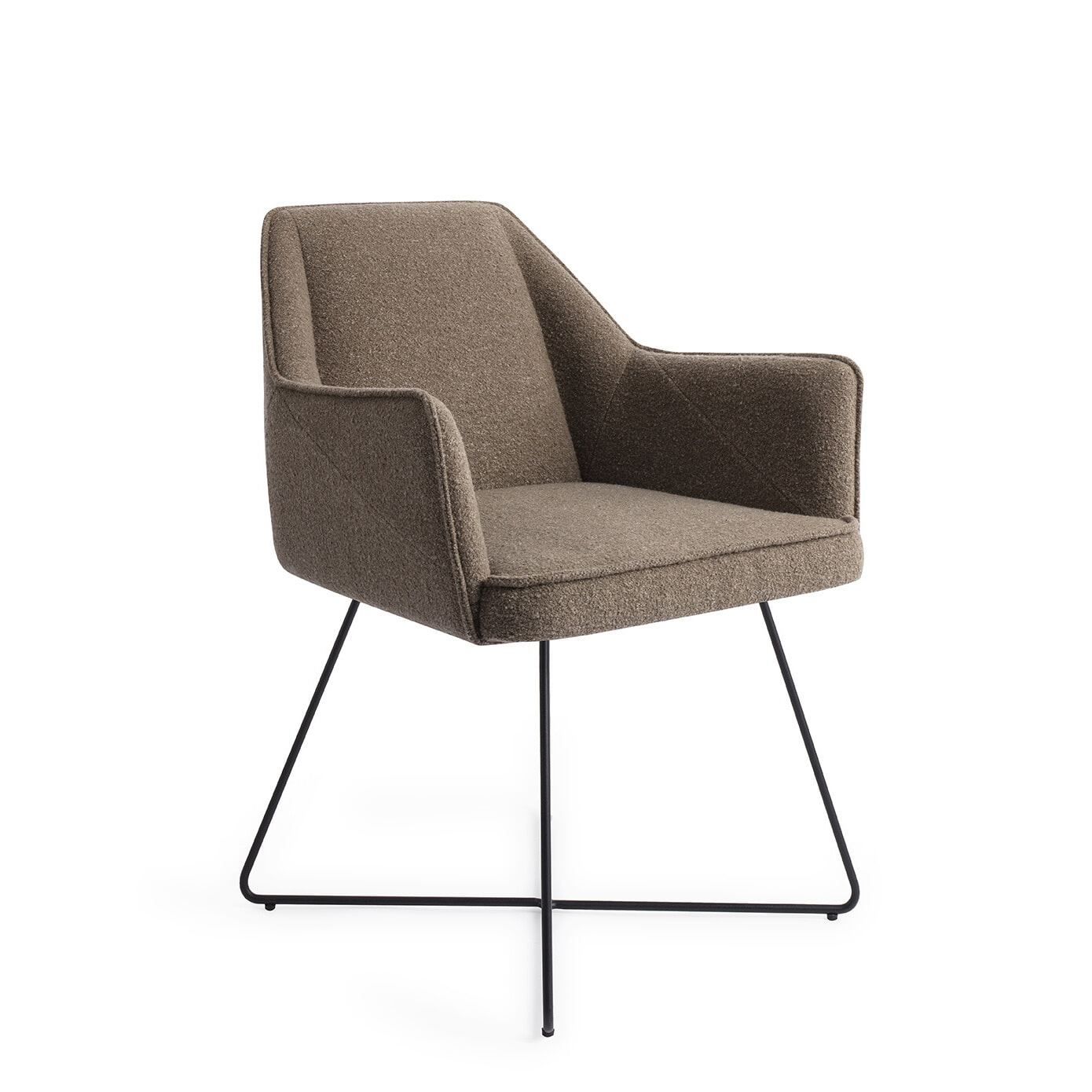 Jesper Home Eetkamerstoel 'Tome' Cross Black - Idaho Potato