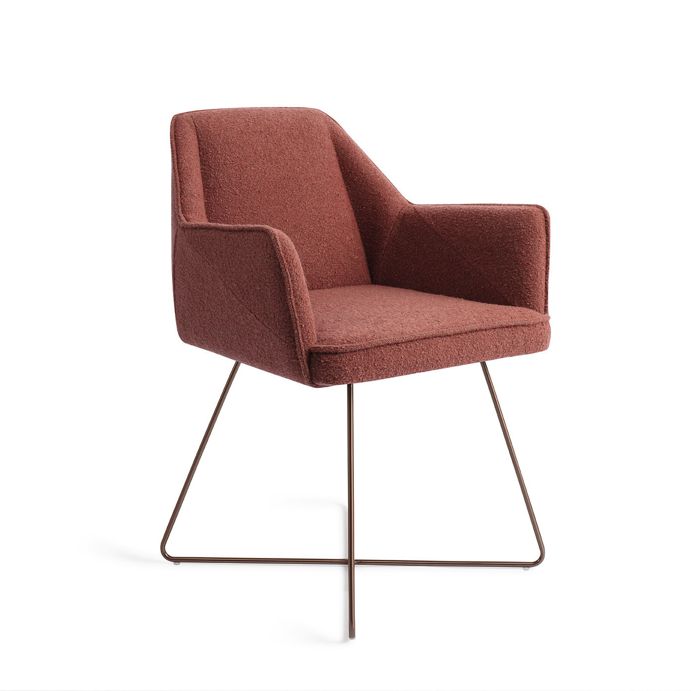 Jesper Home Eetkamerstoel ‘Tome’ Cross Rose, kleur Shabby Saffron