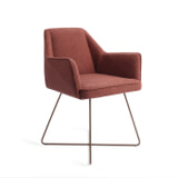 Jesper Home Eetkamerstoel ‘Tome’ Cross Rose, kleur Shabby Saffron