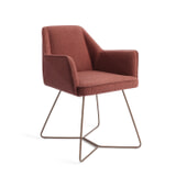 Jesper Home Eetkamerstoel ‘Tome’ Beehive Rose, kleur Shabby Saffron